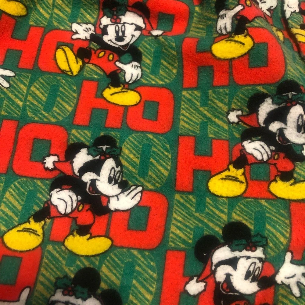 Vintage Disney Mickey Mens  Flannel Boxer’s - Picture 4 of 4